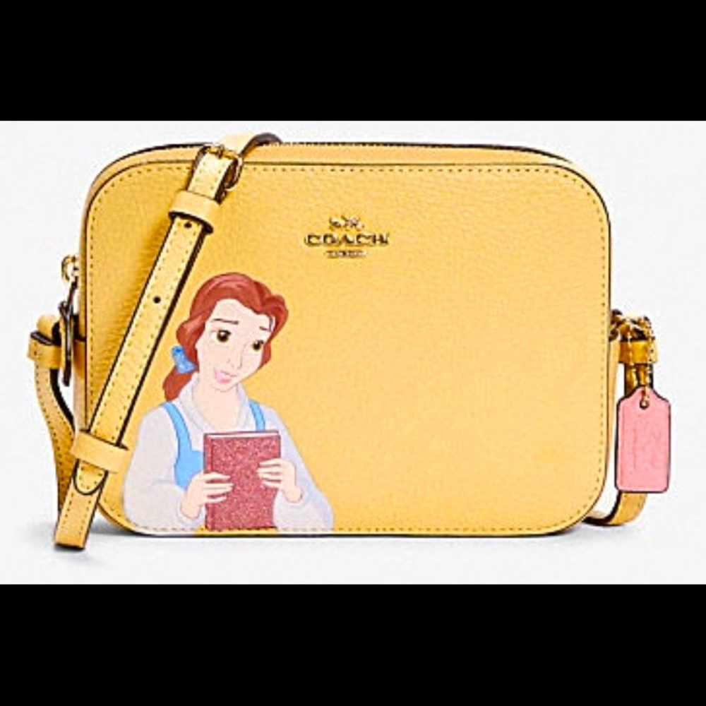 NWT. Disney Belle coach bag